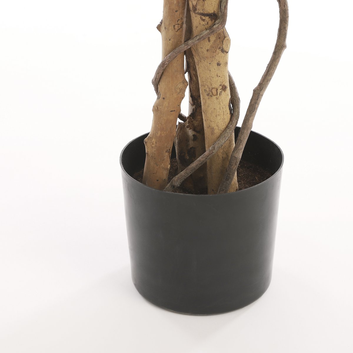Mica Decorations - Ficus Kunstplant - H110 x Ø70 cm - Groen Bont