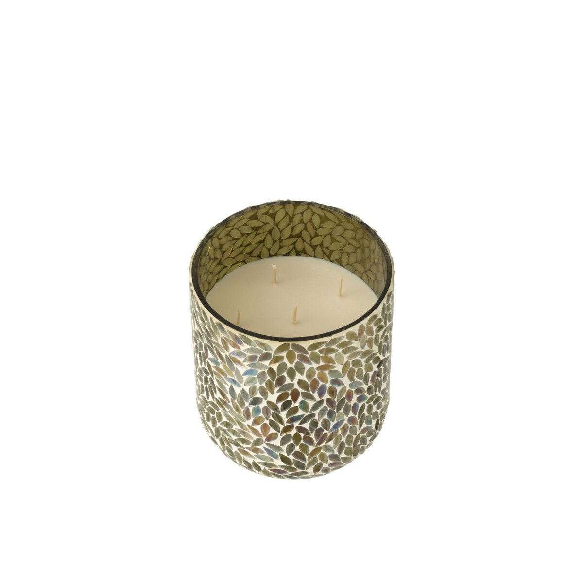 J-Line - Duftkerze 'Tender Rose' (Größe L, 120 Brennstunden)