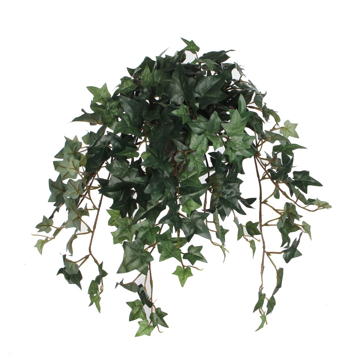 Glimmerdekorationen – Künstliche Hedera-Pflanze im Blumentopf Stan – H45 x Ø25 cm – Grün