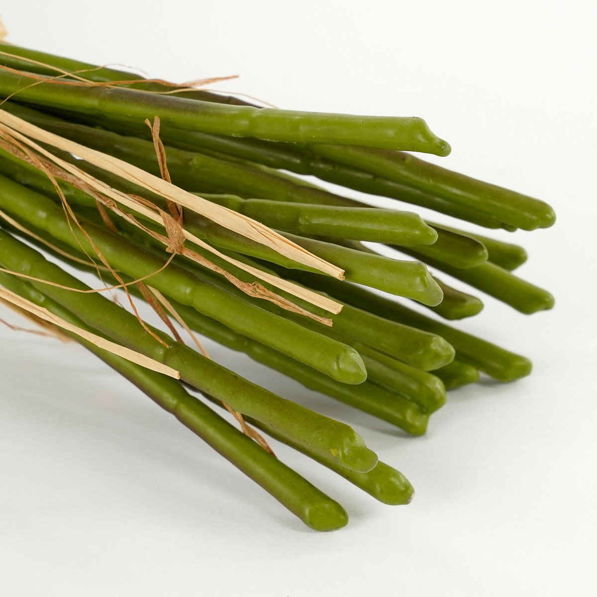 Glimmerdekorationen – Strauß künstlicher Ranunkeln – H35 x Ø26 cm – Orange