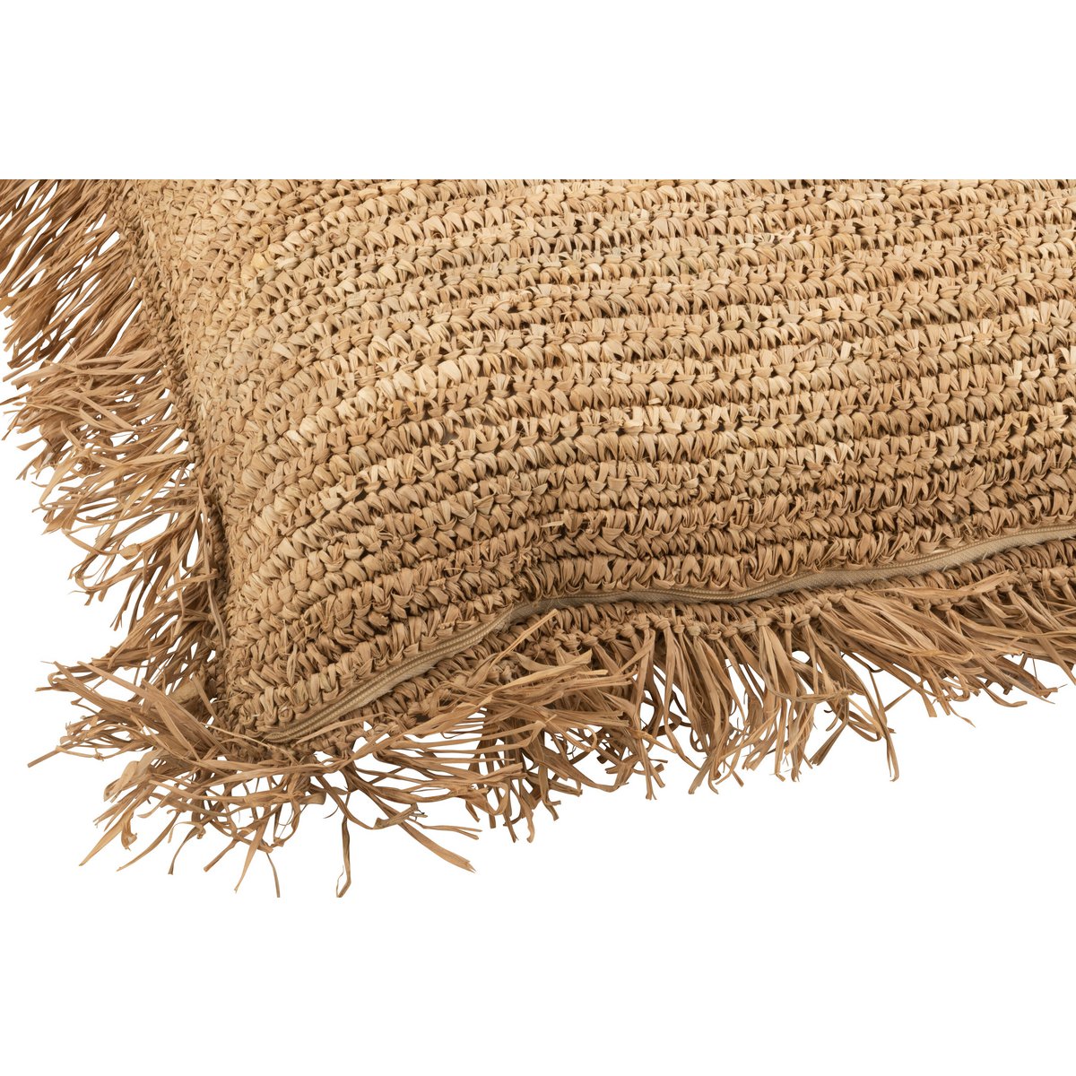 J-Line – Kissenquadrat – Jute – Natur – Groß