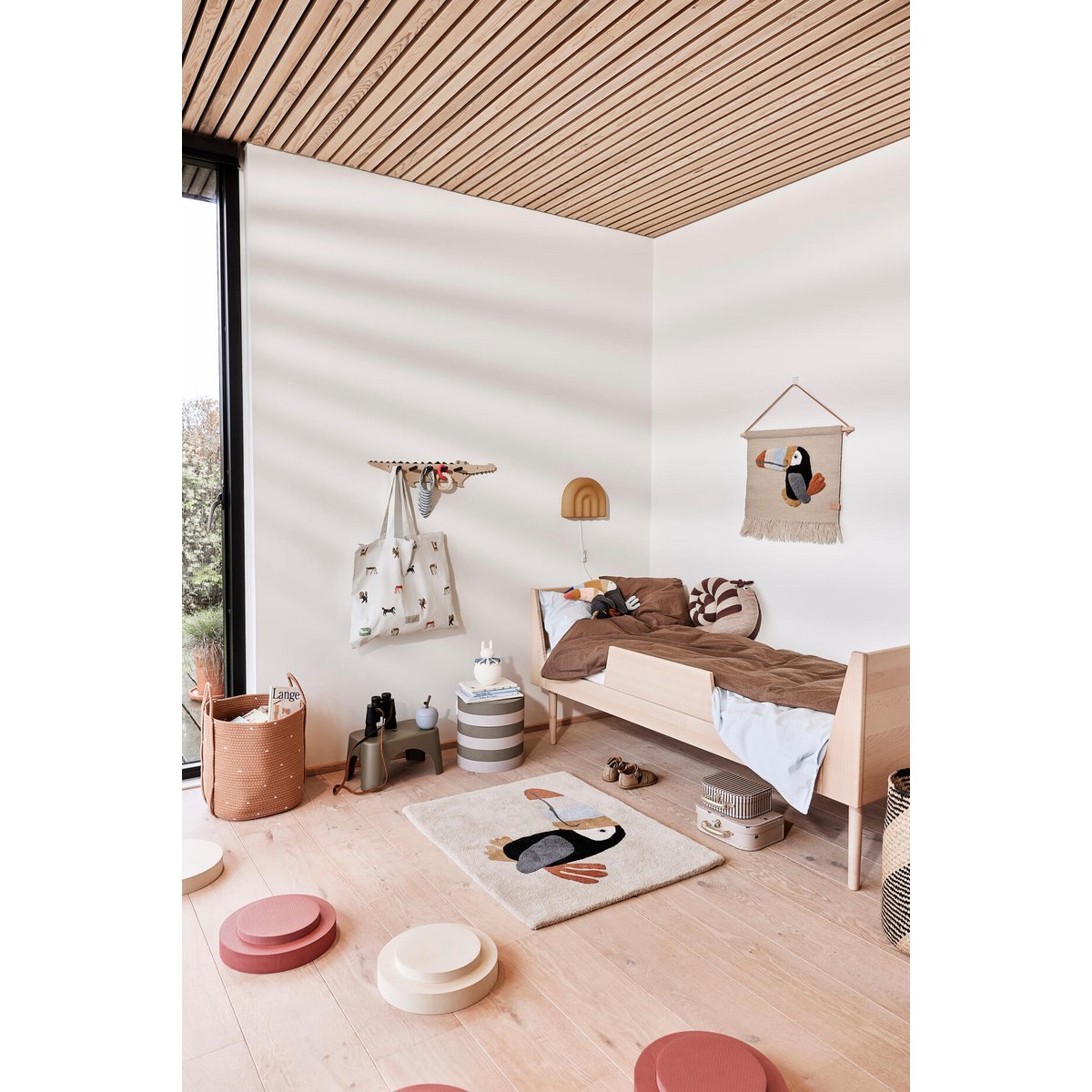 OYOY - Mini-Koffer Crocodile & Stripe - 2er-Set