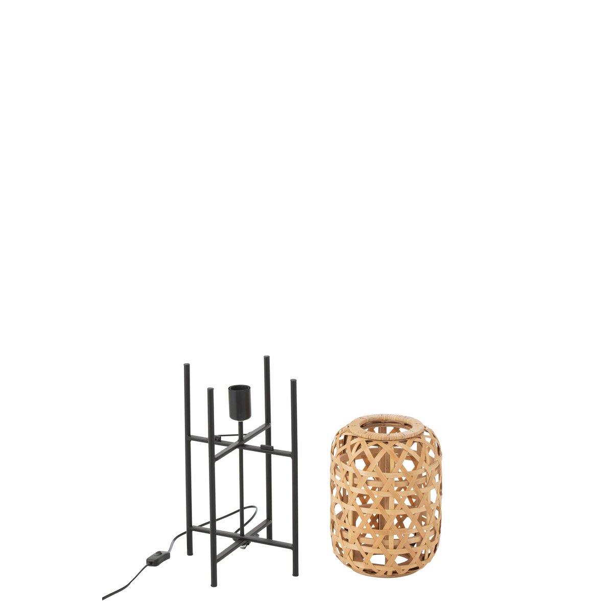 J-Line - Lampe - Bambus - Natürlich - Klein