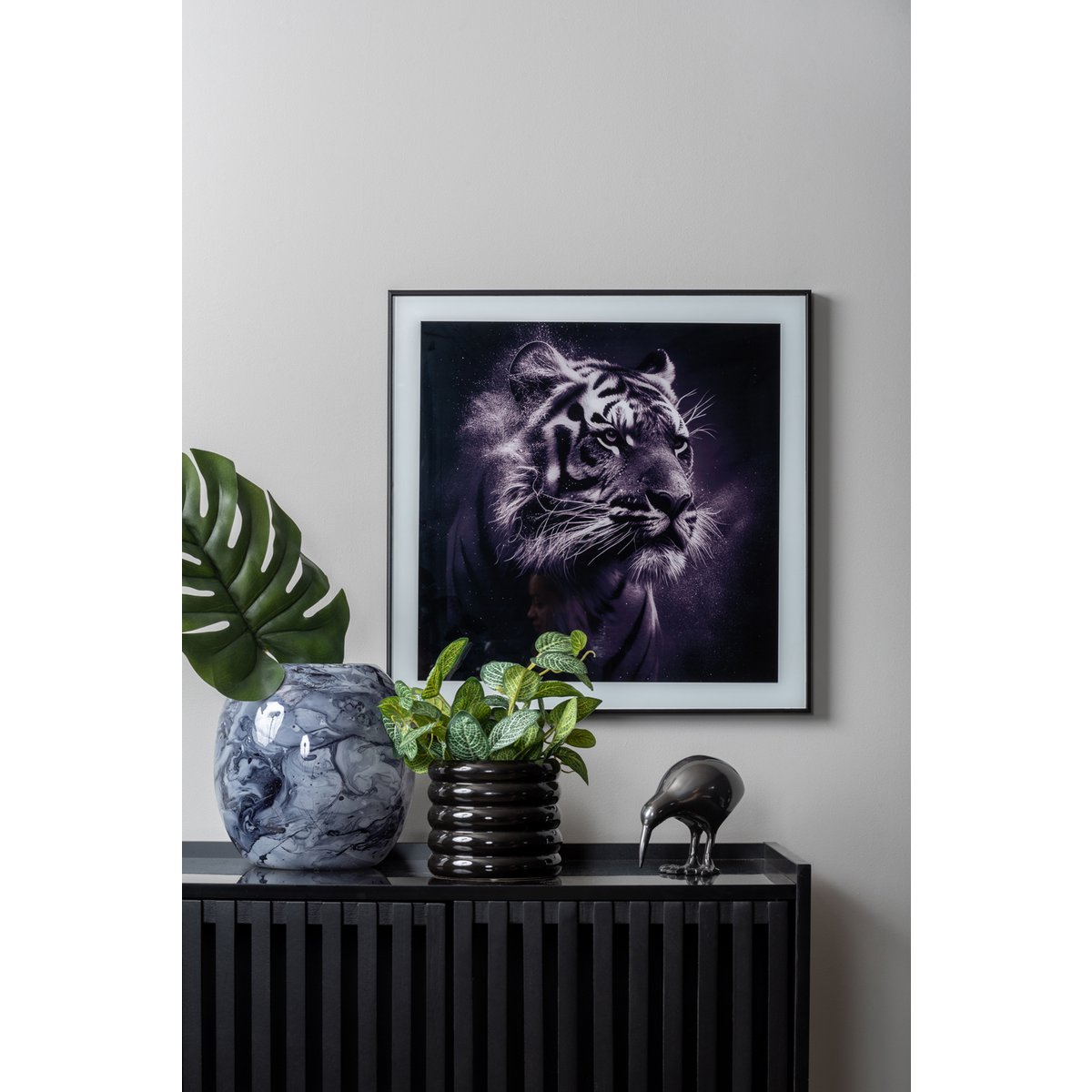 Present Time - Fotokunst Tiger