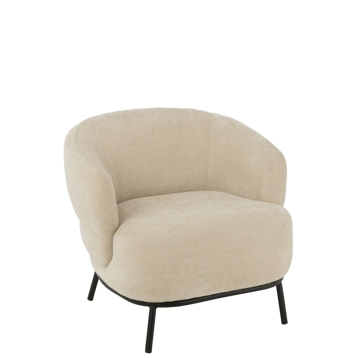 J-Line - Mars Lounge Chair Pappelholz/Schaumstoff Beige
