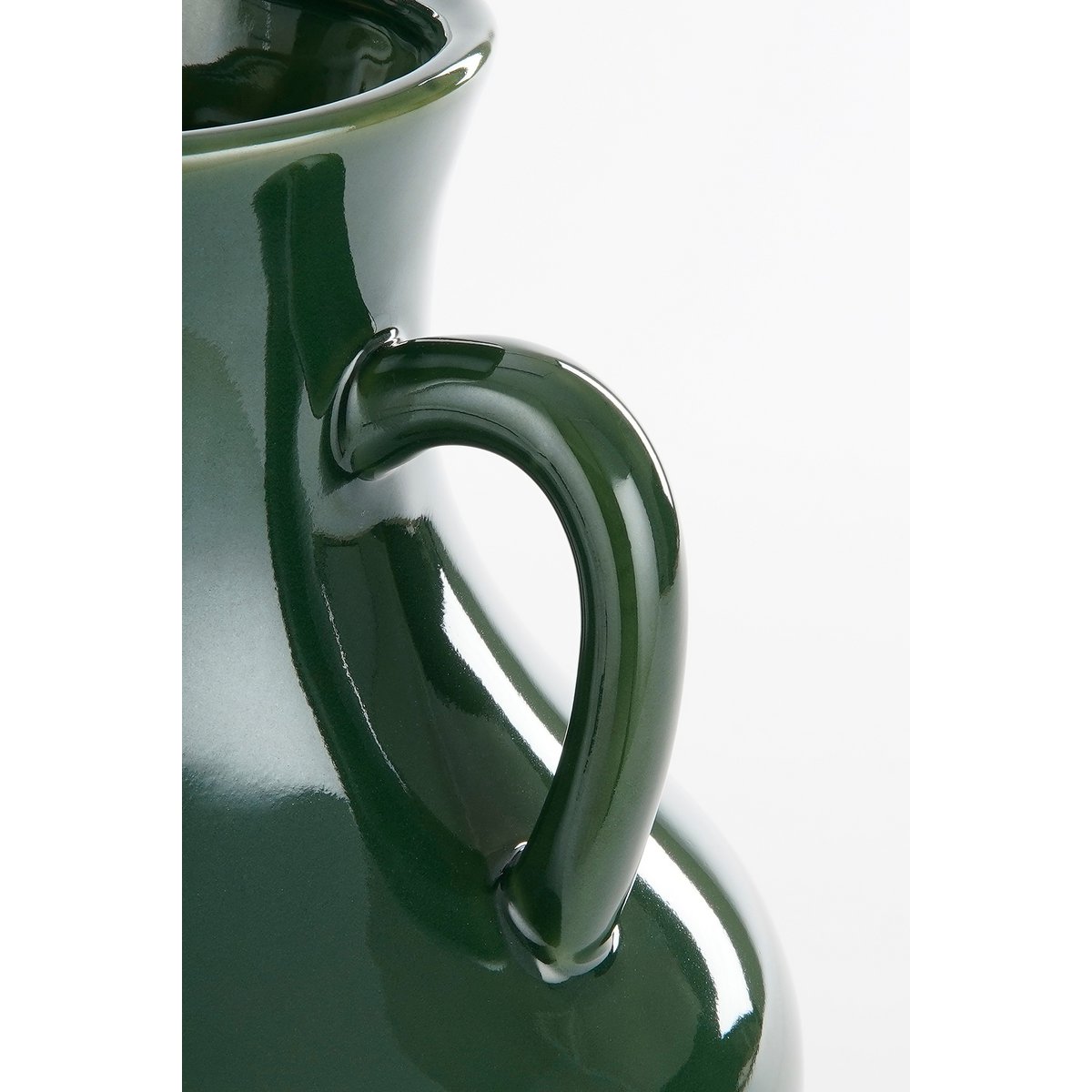 Glimmerdekorationen - Marienvase - H33 x Ø26 cm - Keramik - Grün