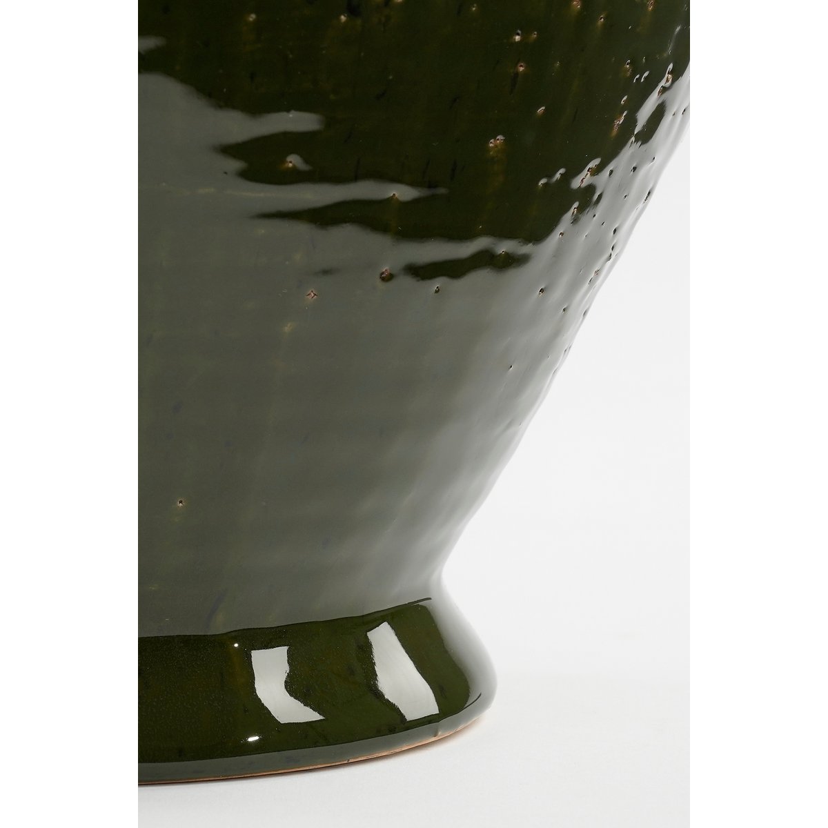 Mica Decorations - Elena Vaas - L29 x B26 x H39 cm - Keramiek - Groen