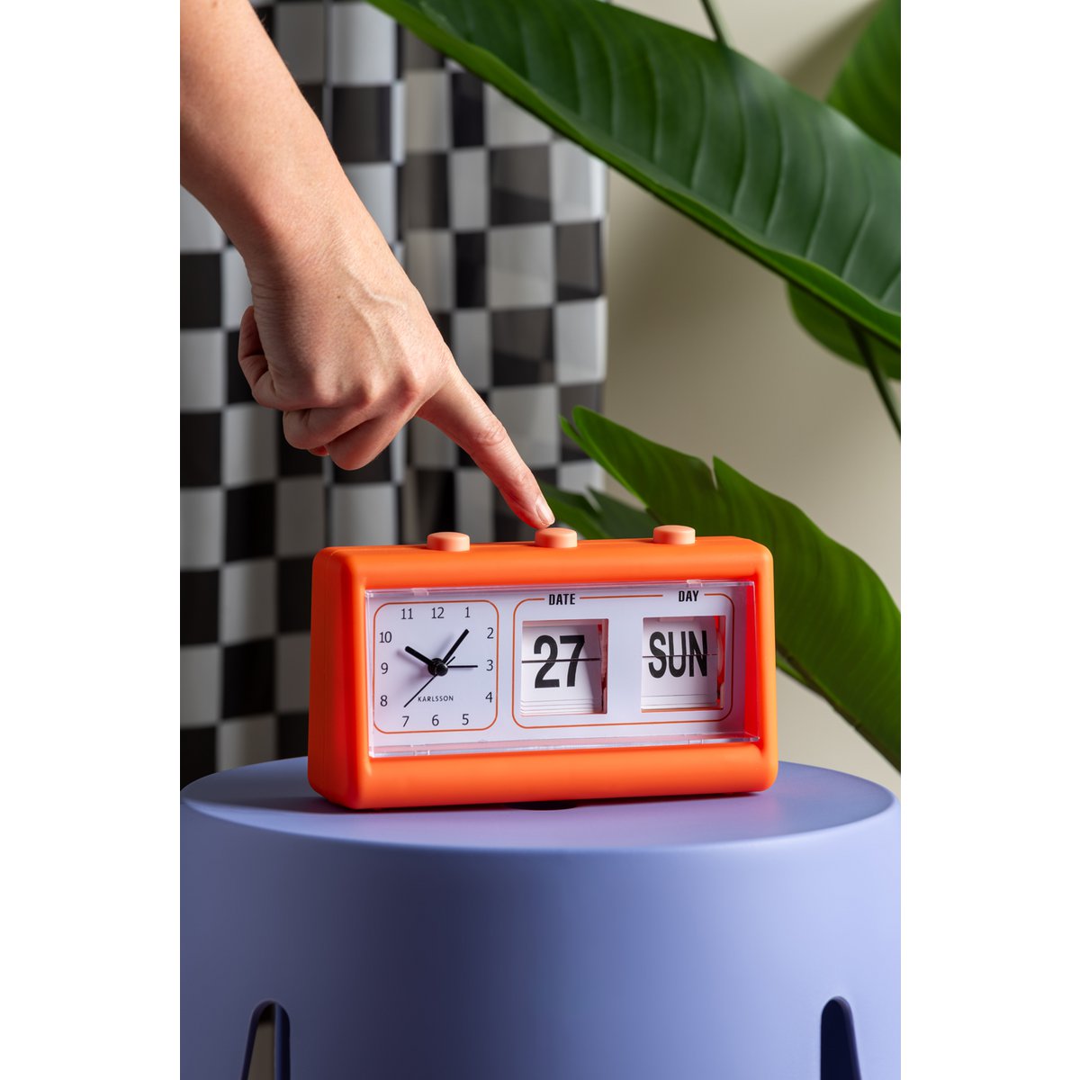 Karlsson - Wekkergegevens omdraaien