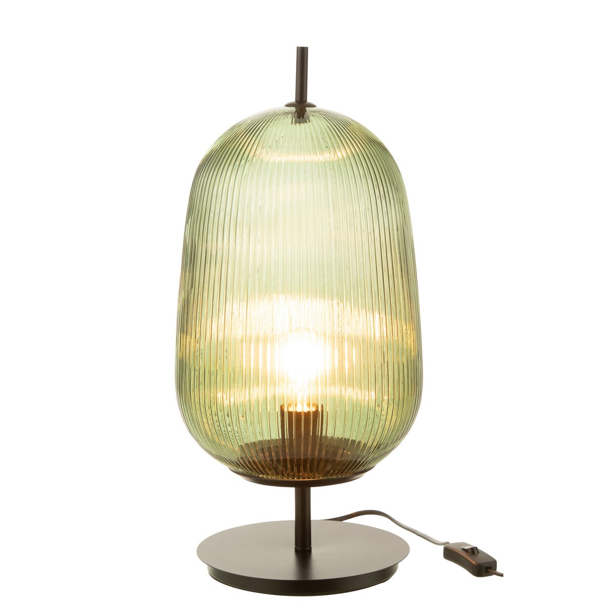 J-Line - Tischleuchte 'Oasis' (Größe L, Grün)