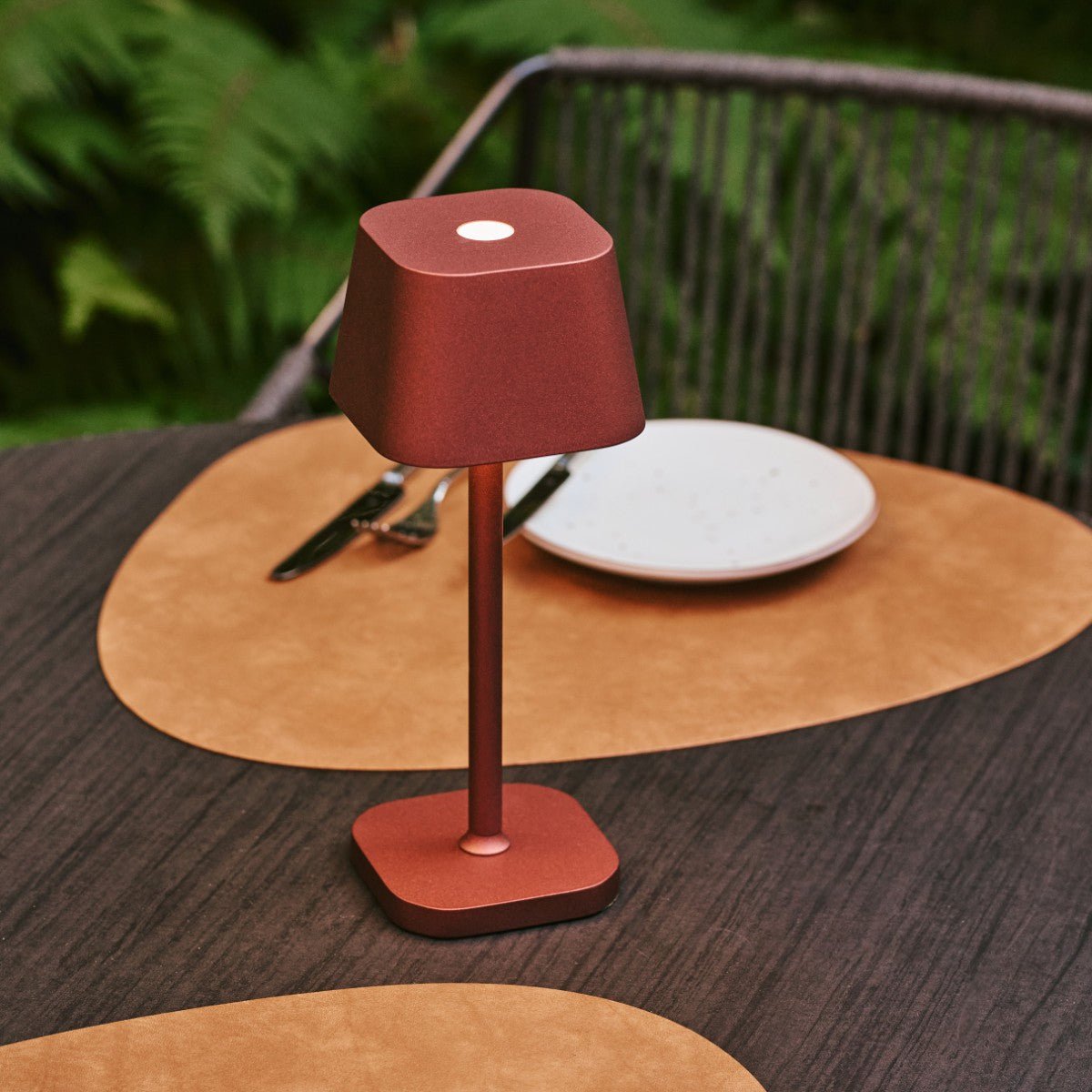 Tavellio-Amsterdam - Ava Bronze - Oplaadbare tafellamp | Stijlvol, draadloos en dimbaar