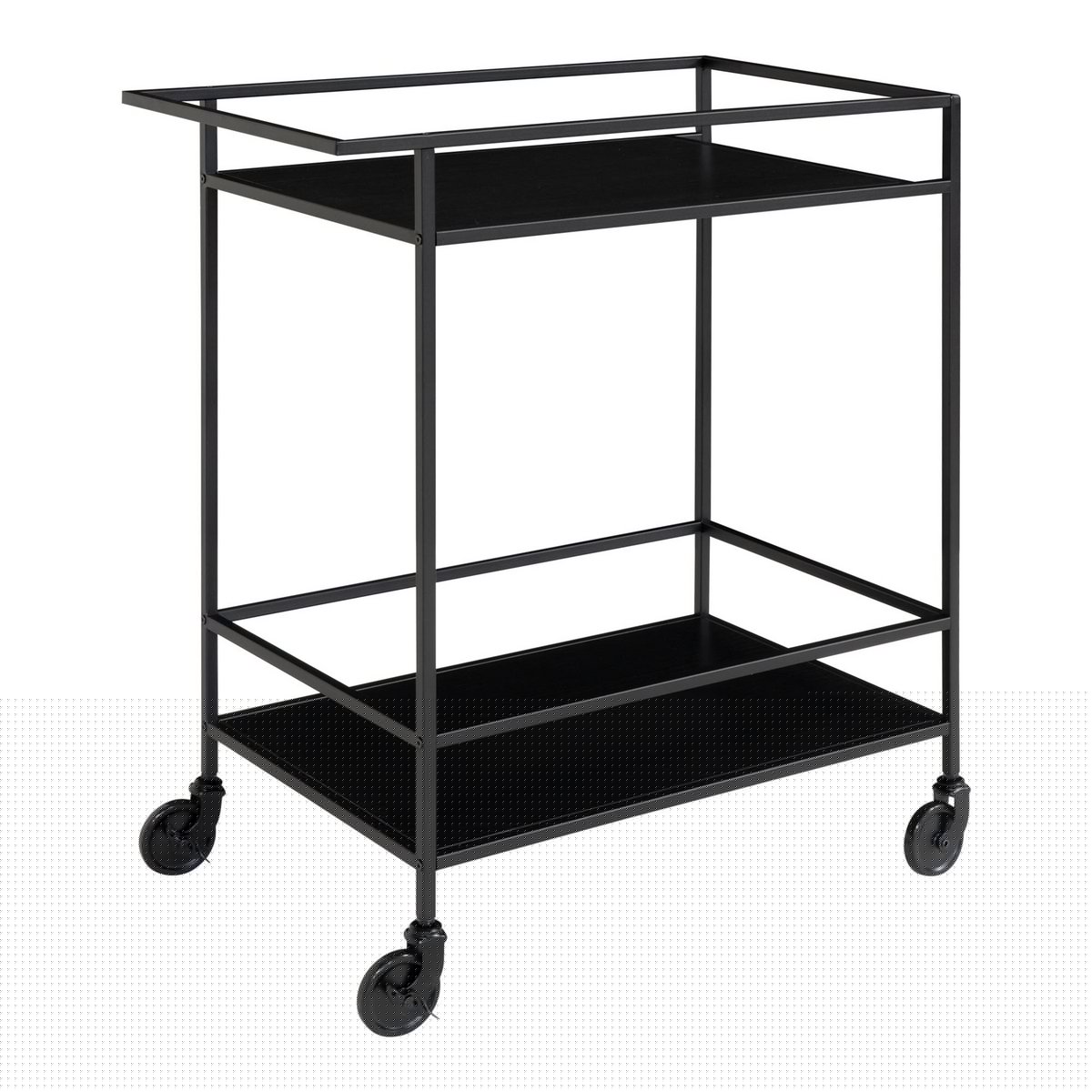 House Nordic - Vita Bartrolley - Schwarz, 68x40x79 cm