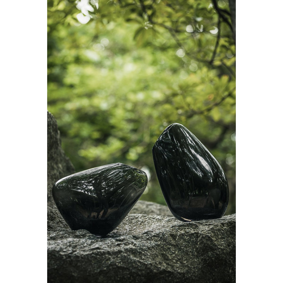 Element Accessories - Moderne vaas, hoge design organische vorm, KOOKY16GR