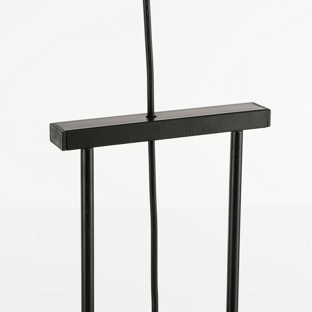 Mica Decorations - Pego Hängelampe - H55 x Ø50 cm - Leinen - Schwarz