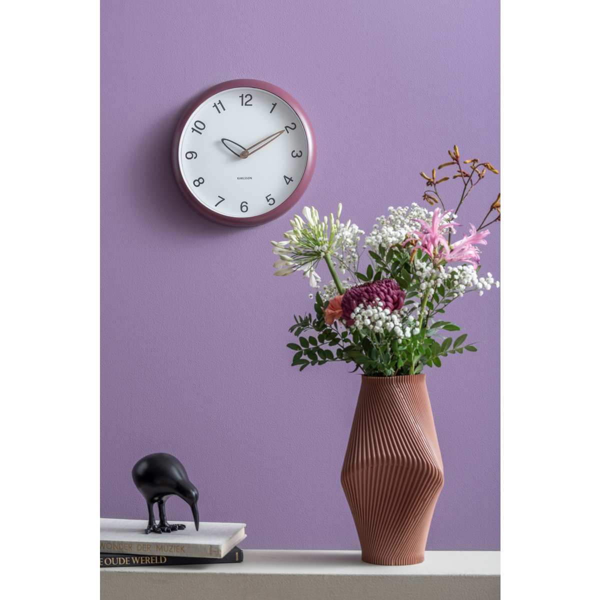 Karlsson - Wandklok Bella