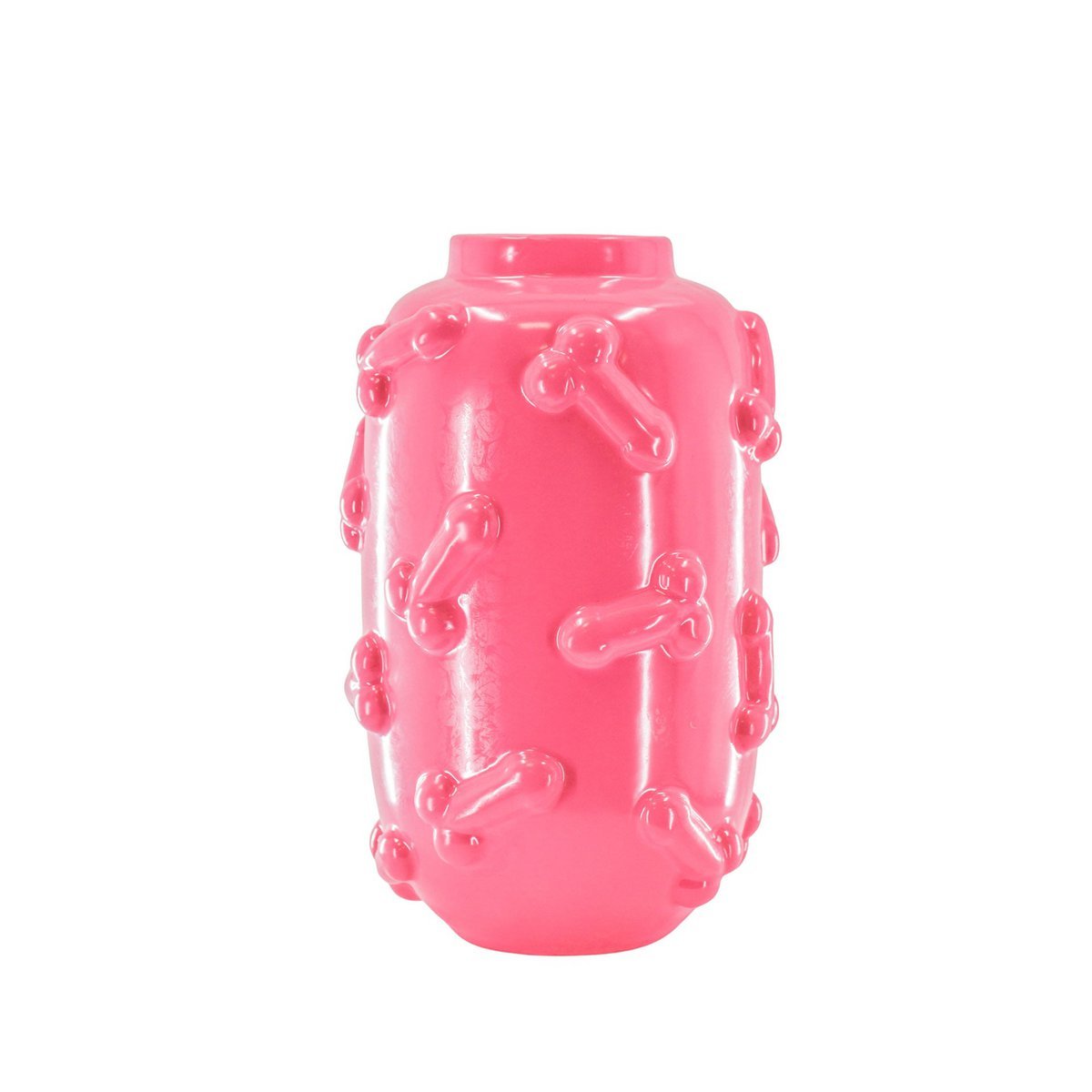 Housevitamin - Vaas - Dick - Keramiek - Roze - 17x17x27cm