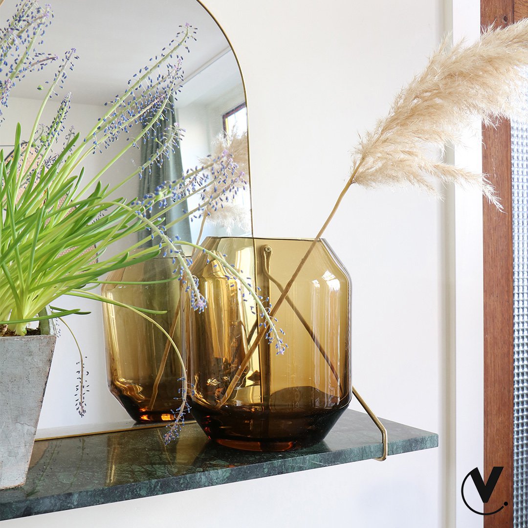 Vase the World - Vaas - Sill cognac, laatste items!