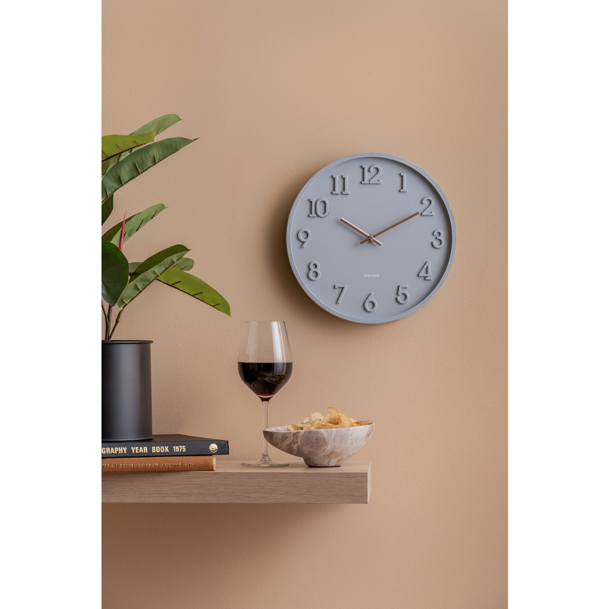 Karlsson - Wandklok Calma
