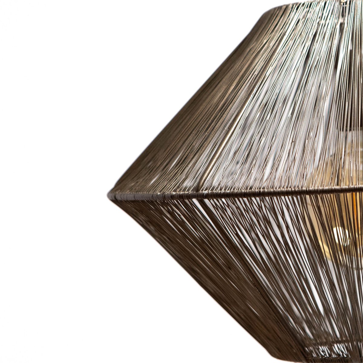 1304 Design - Hanglamp CHARLY antiek brons Ø40x27cm