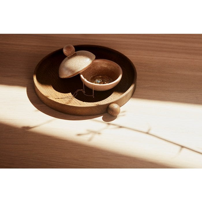 OYOY - Inka-Holztablett rund - Klein