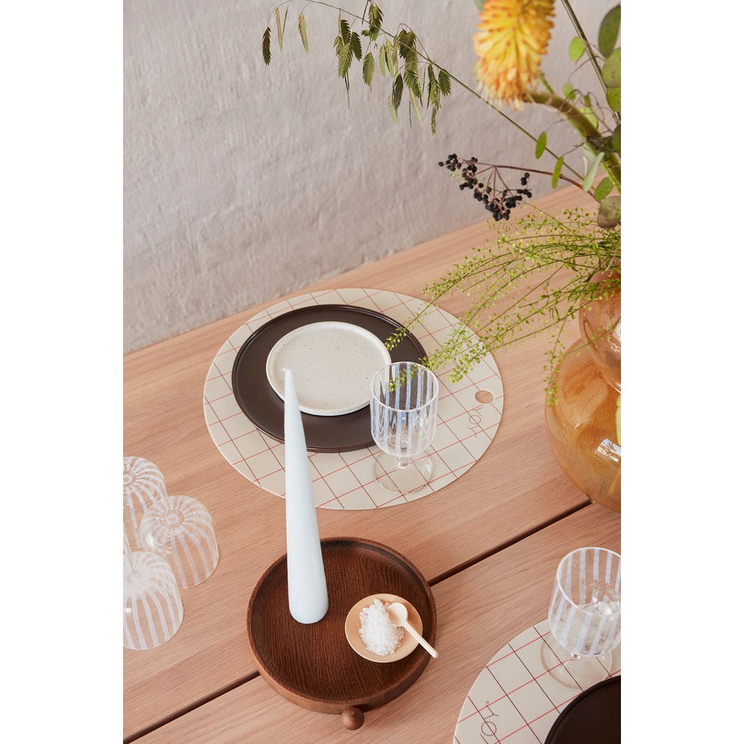 OYOY - Inka-Holztablett rund - Klein