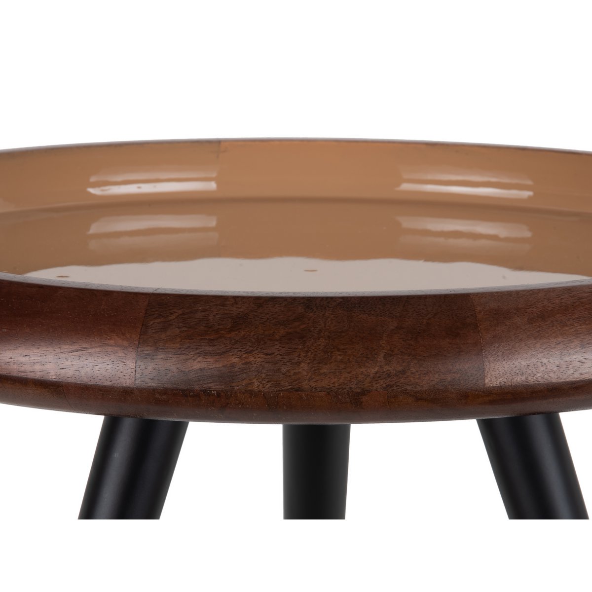 Leitmotiv - Tischset Dreibein mit Metallbeinen