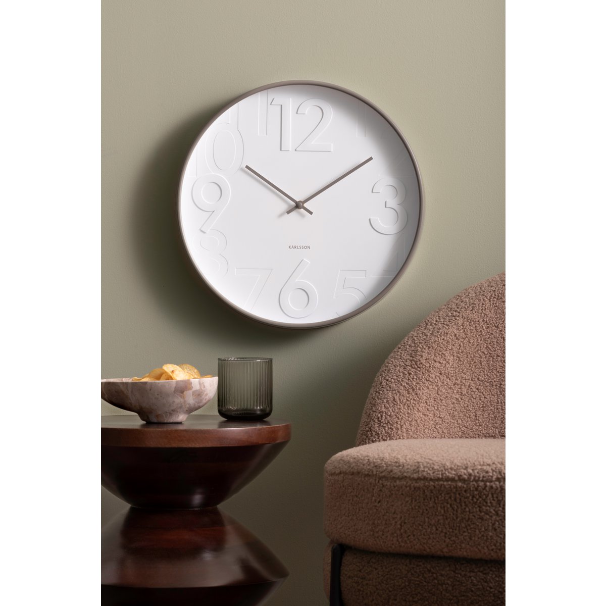 Karlsson - Wandklok vasten