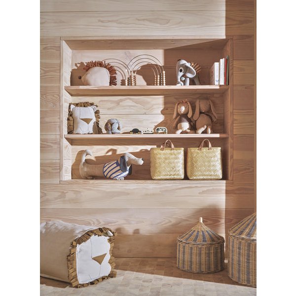 OYOY – Denim-Spielzeug „Hoop-Igel“.