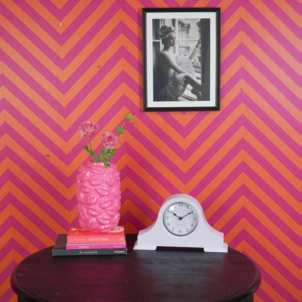 Housevitamin - Klok - mantel klokzand - 36x8,5x20 cm