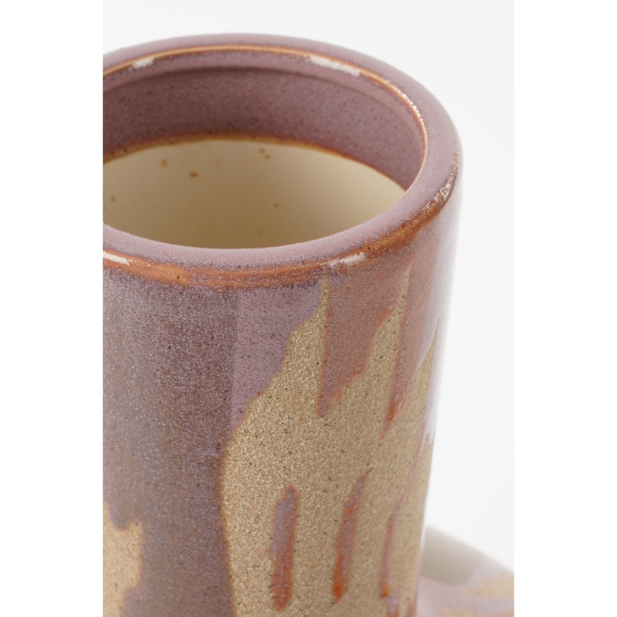 Mica Decorations - Javi Vaas - H28 x Ø42 cm - Keramiek - Roze, Beige