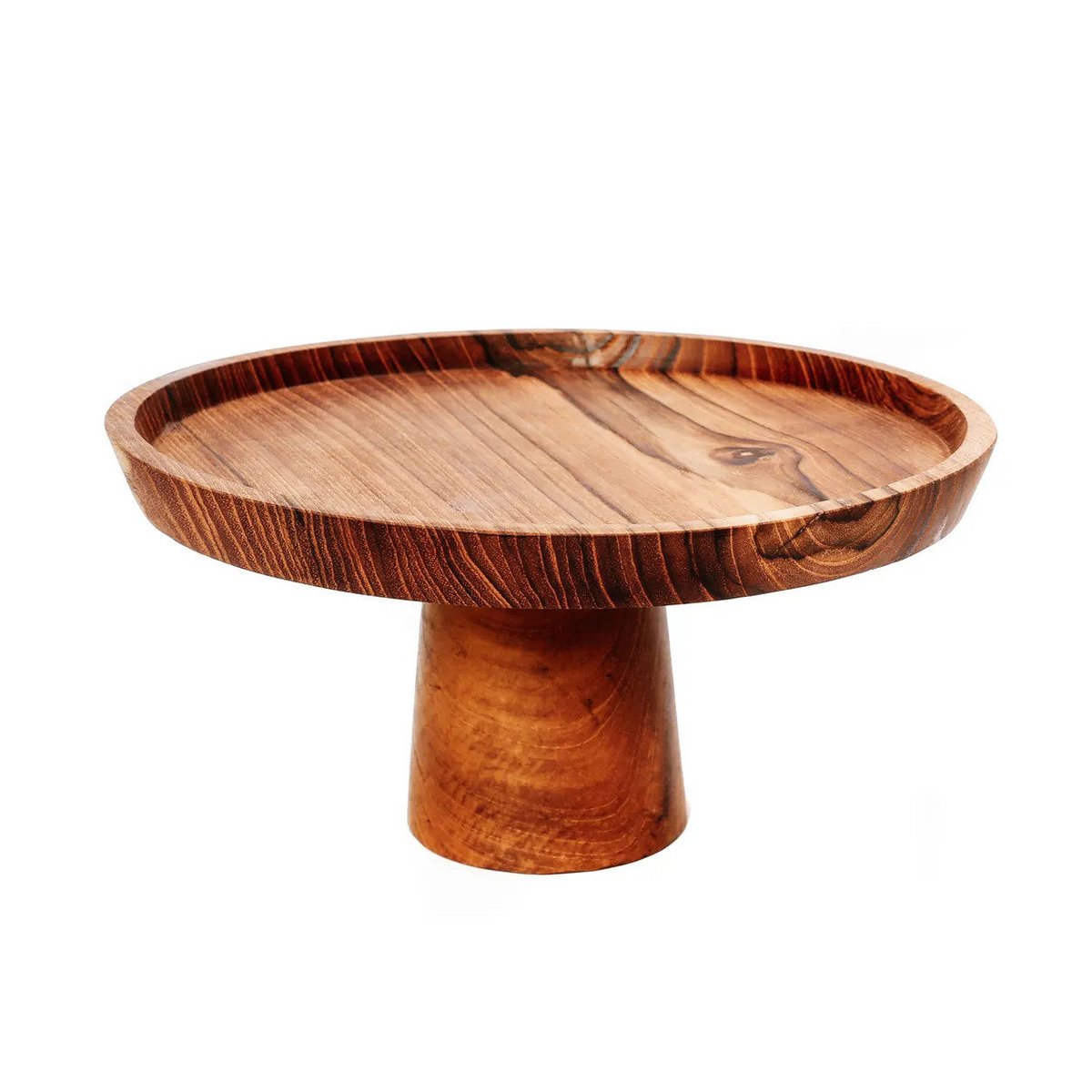 Bazar Bizar - The Teak Root Cake Dish - M