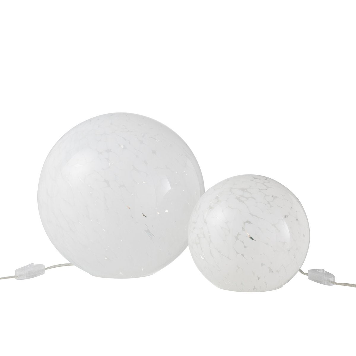 J-Line - Tischleuchte 'Dany' (Größe L, Weiß)