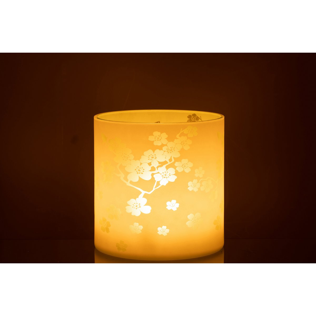 J-Line – Laternenblumen – Glas – Grün – Extra groß