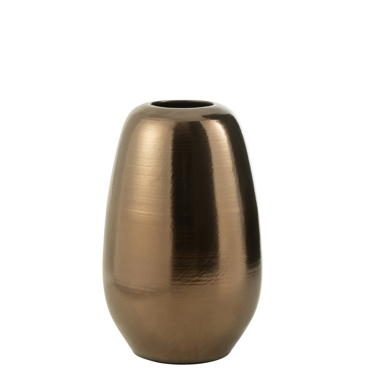 J-Line - Vase Porzellan Gold Groß