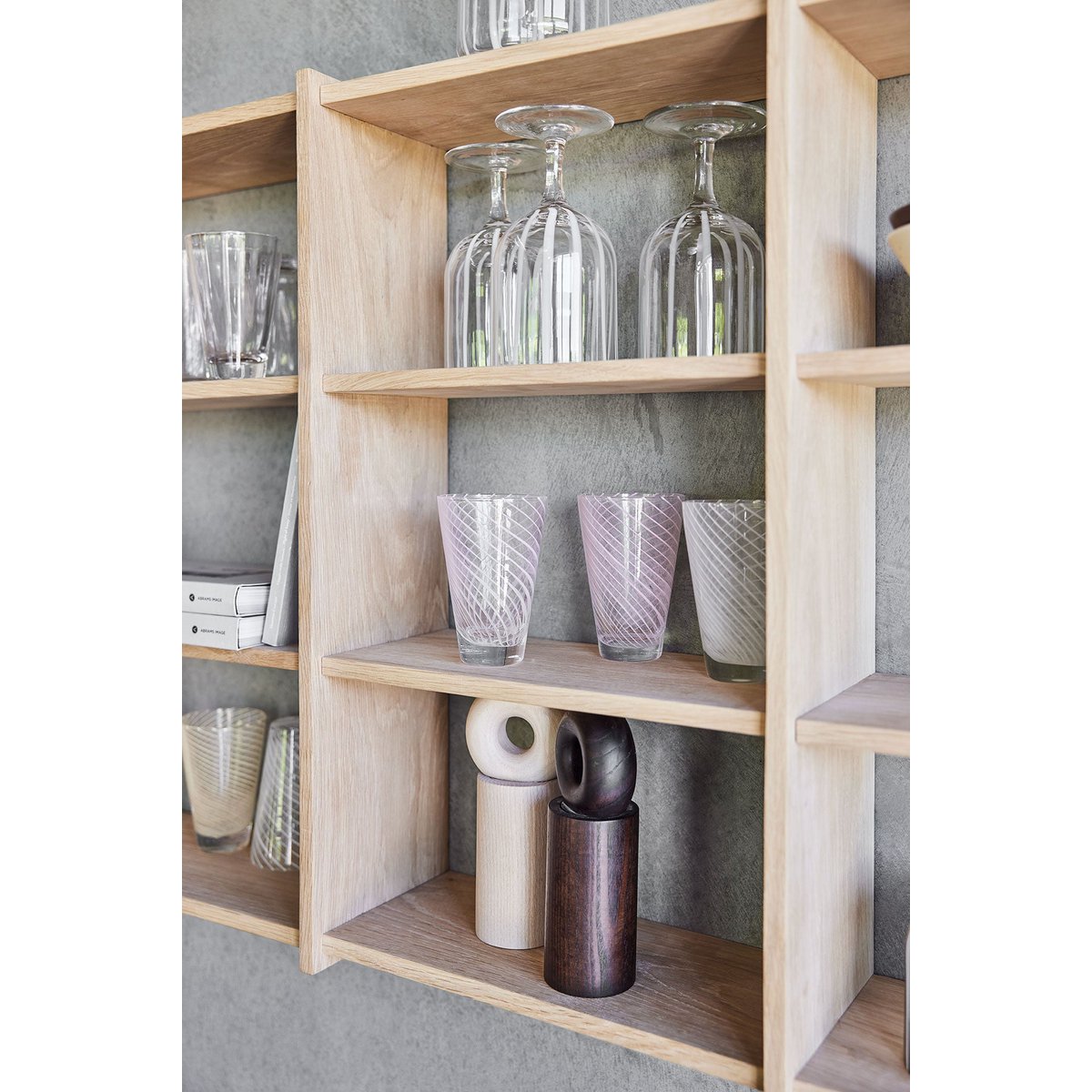 OYOY - Yuka Groove Glas - 2er-Pack