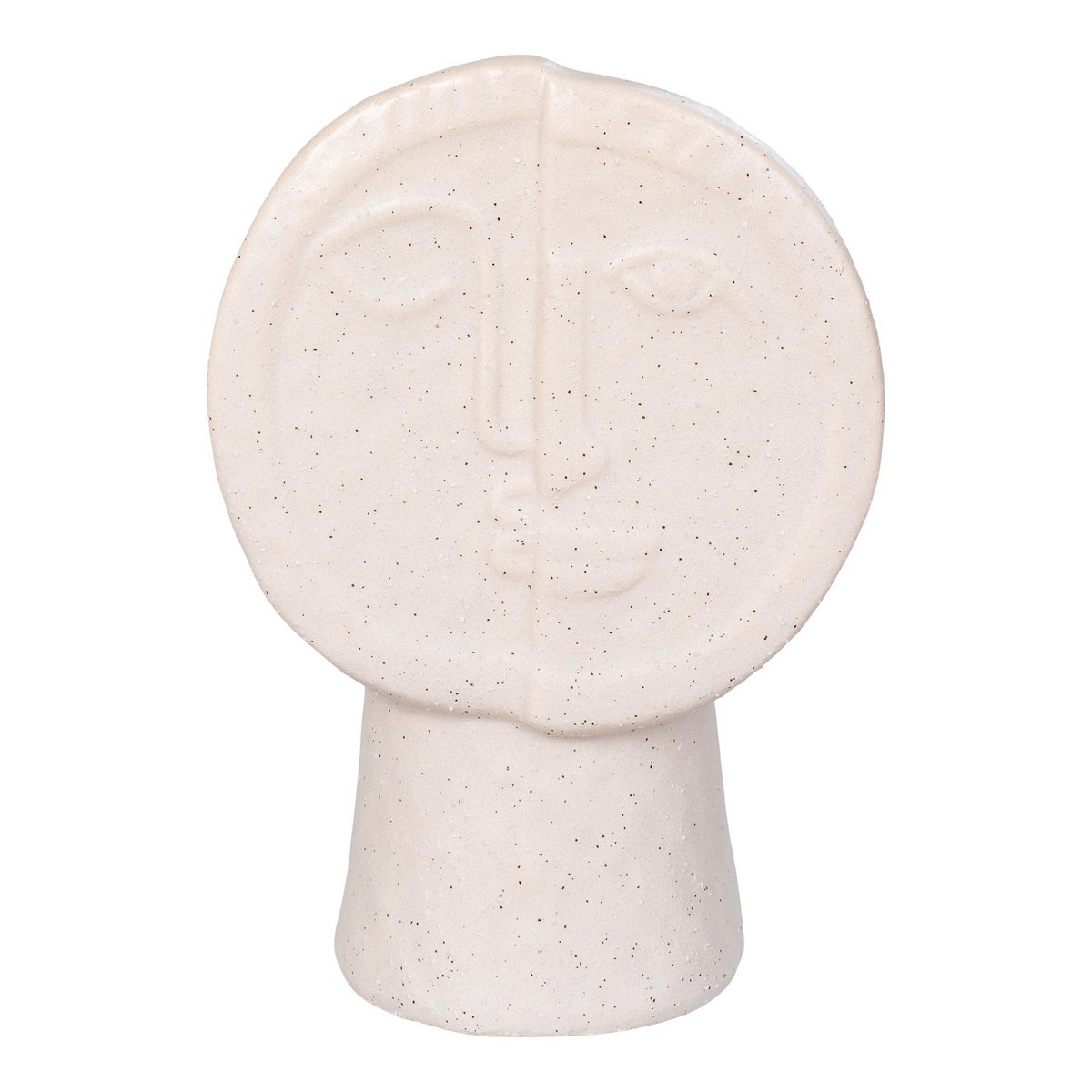 House Nordic - Vase - Vase, Keramik, beige, 12x7,5x17,5 cm