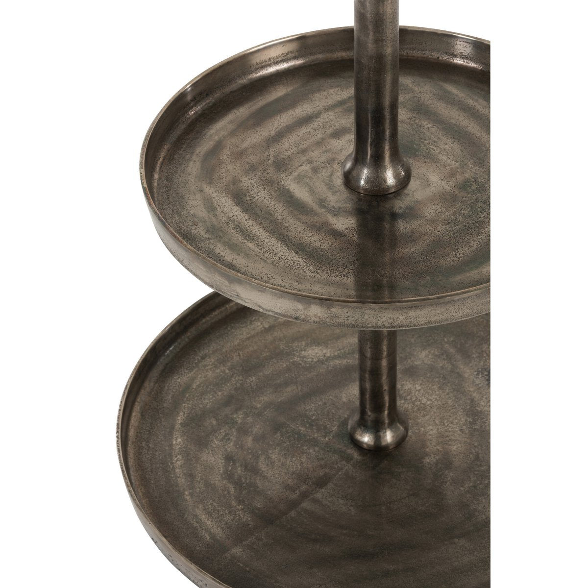 J-Line - Etagere 'Blitz' (3 Lagen, grau)