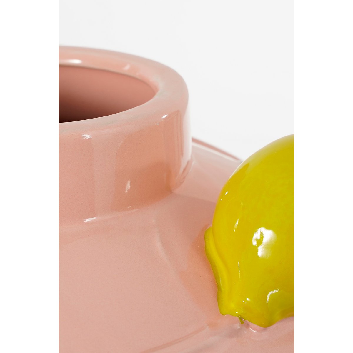 Mica Decorations - Melika Vaas - H38 x Ø35 cm - Keramiek - Lichtroze