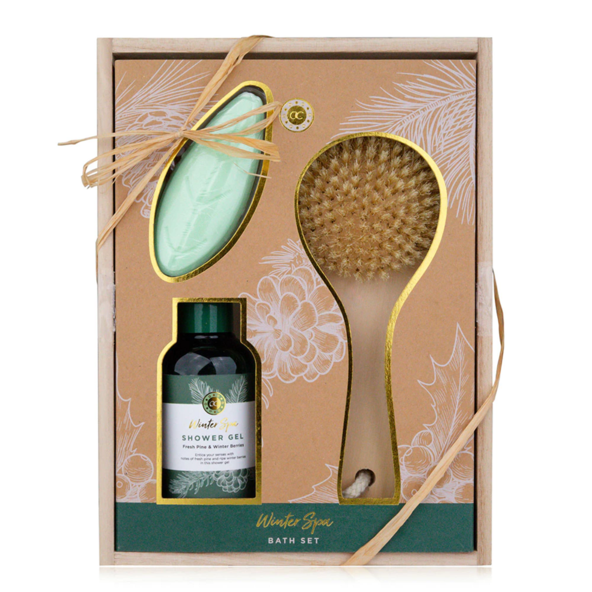 green-goose - Giftset Bad XL - Fresh Pine & Winter Berries