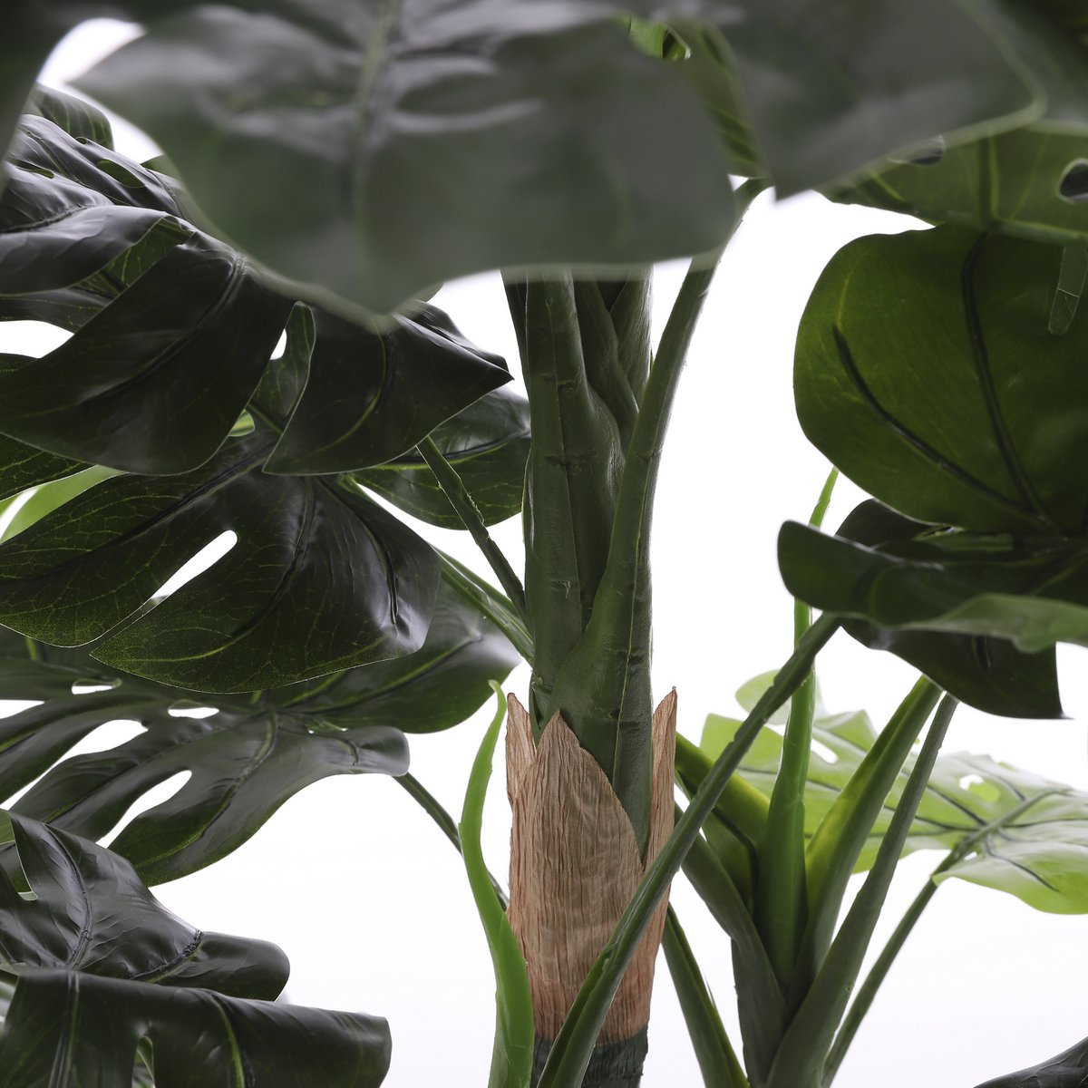 Glimmerdekorationen - Künstliche Pflanze Monstera - H140 x Ø80 cm - Grün