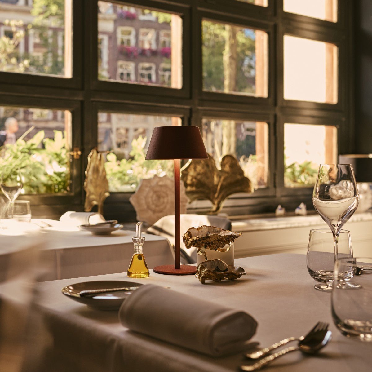 Tavellio-Amsterdam - Milou Bronze - Draadloze tafellamp