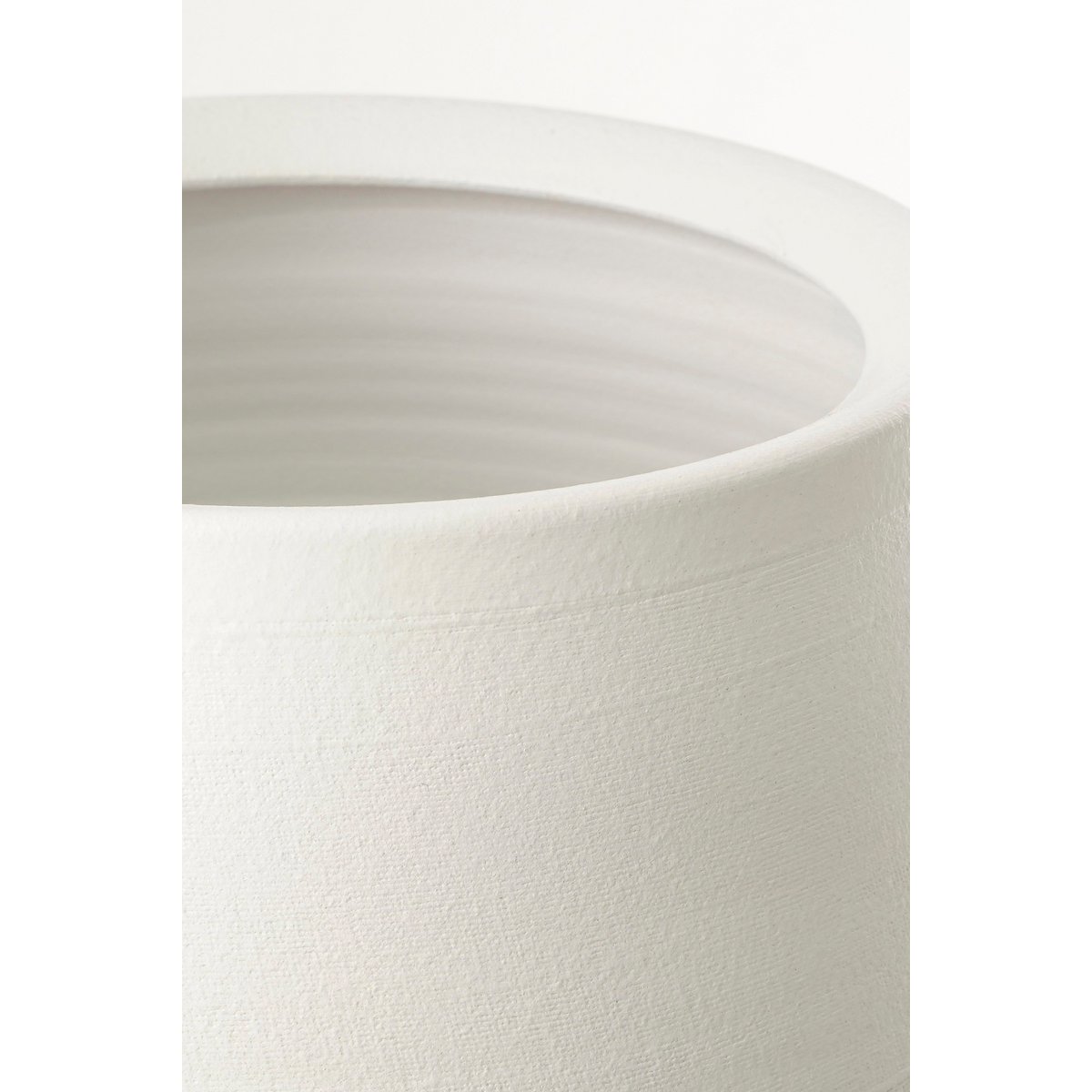Mica Decorations - Douro vase off white - h50xd29cm