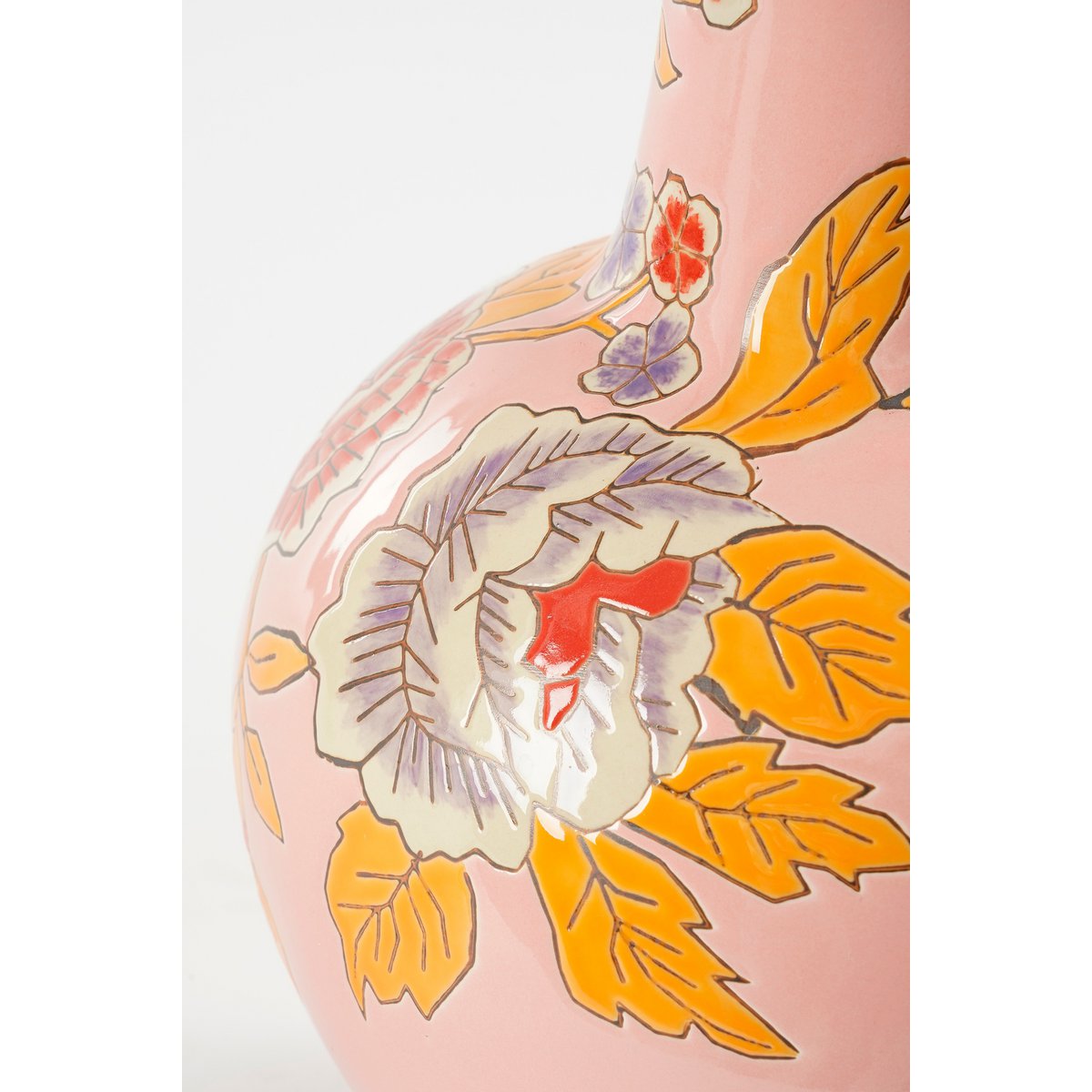 Mica Decorations - Eloise Vaas - H36 x Ø22 cm - Keramiek - Roze