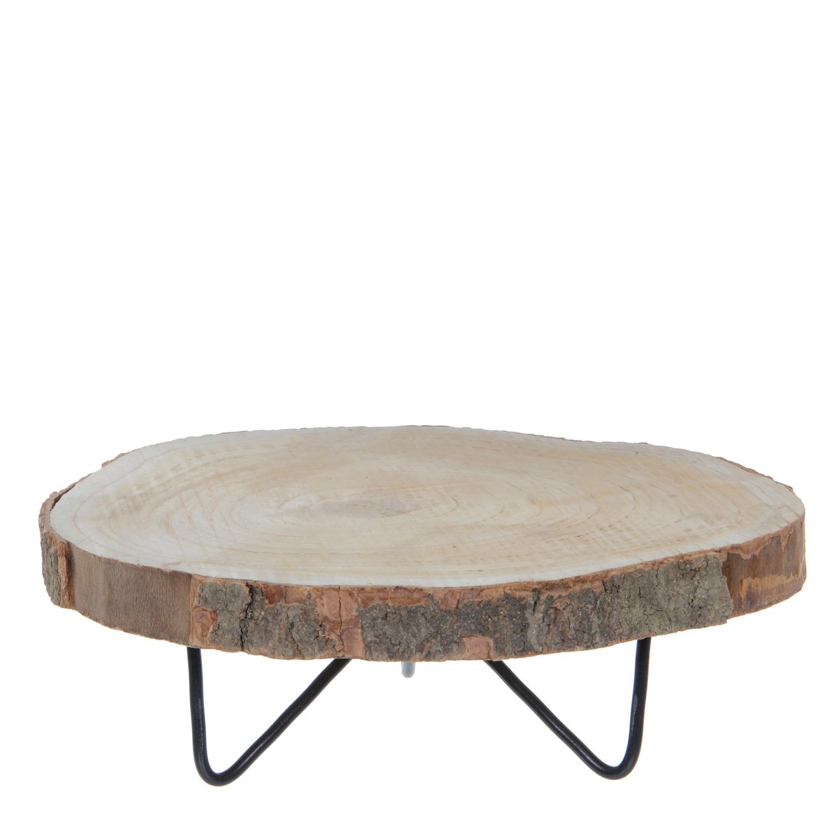 Mica Decorations - Pia Tree Trunk Beistelltisch - H14 x Ø40 cm - Hellbraun