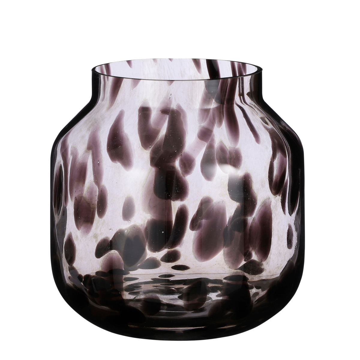 Glimmerdekorationen - Pantera Vase - H27 x Ø26 cm - Braun