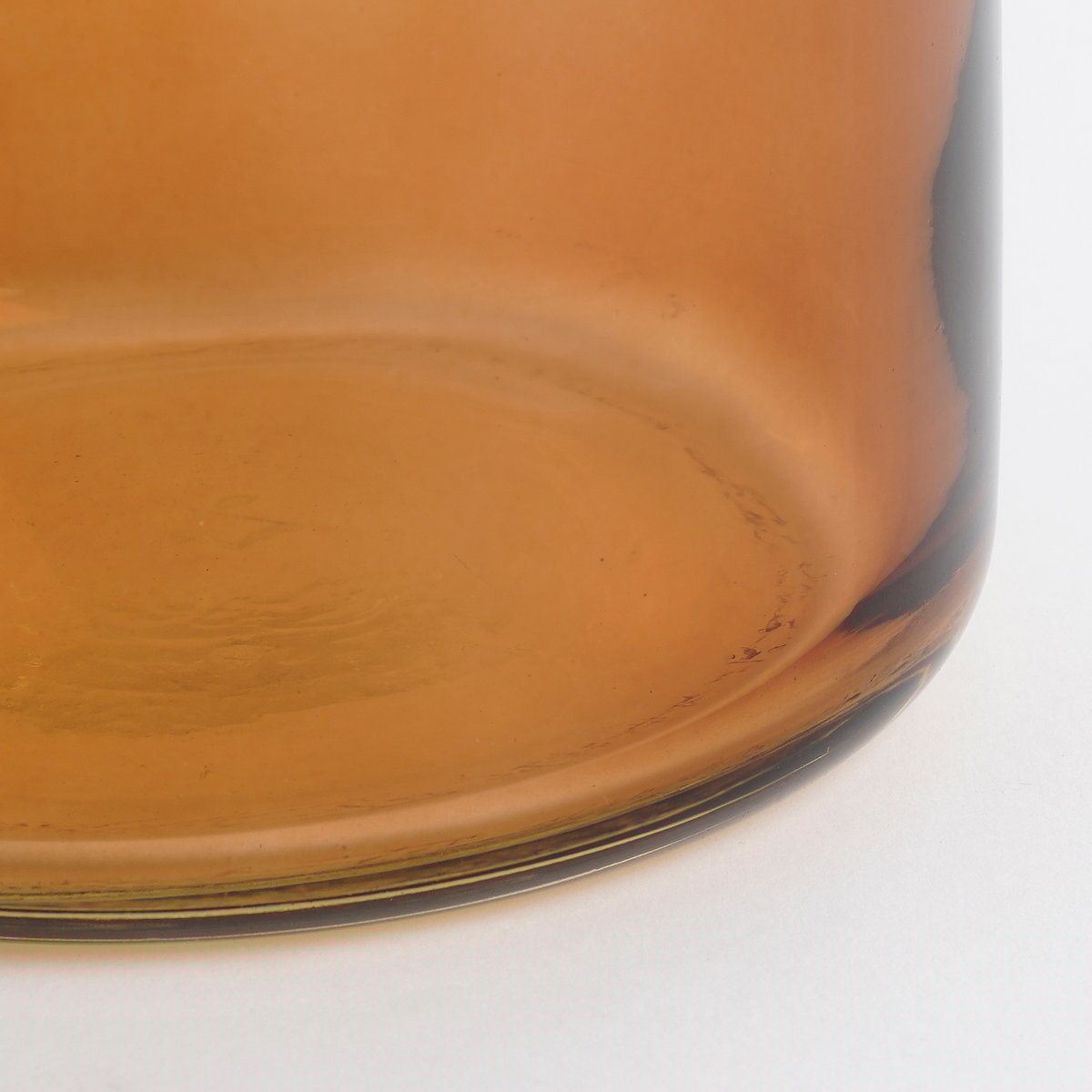 Mica Decorations - Regal Fles Vaas - H30 x Ø16 cm - Glas - Bruin