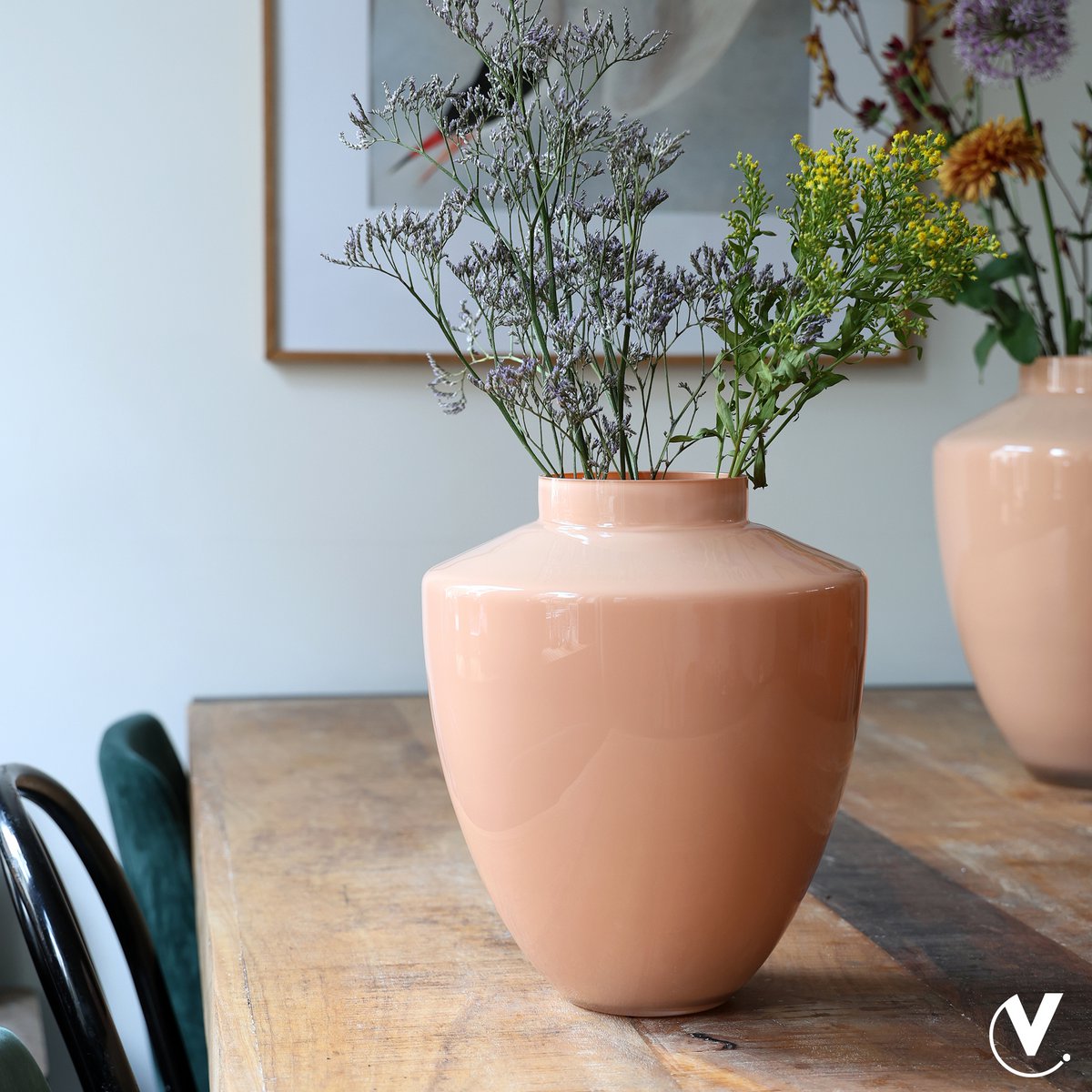 Vase the World - Vaas - Tugela pastel peach