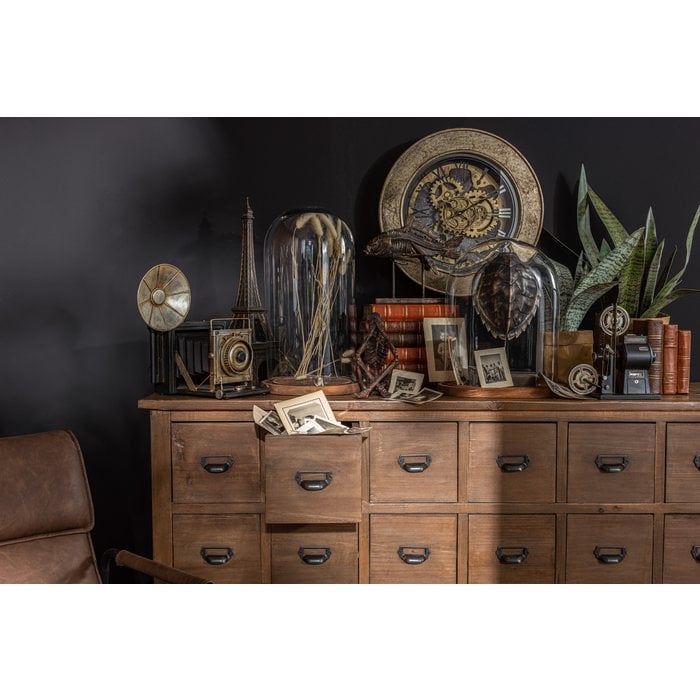 J-Line - Uhr 'Interior' - Gold (50cm)