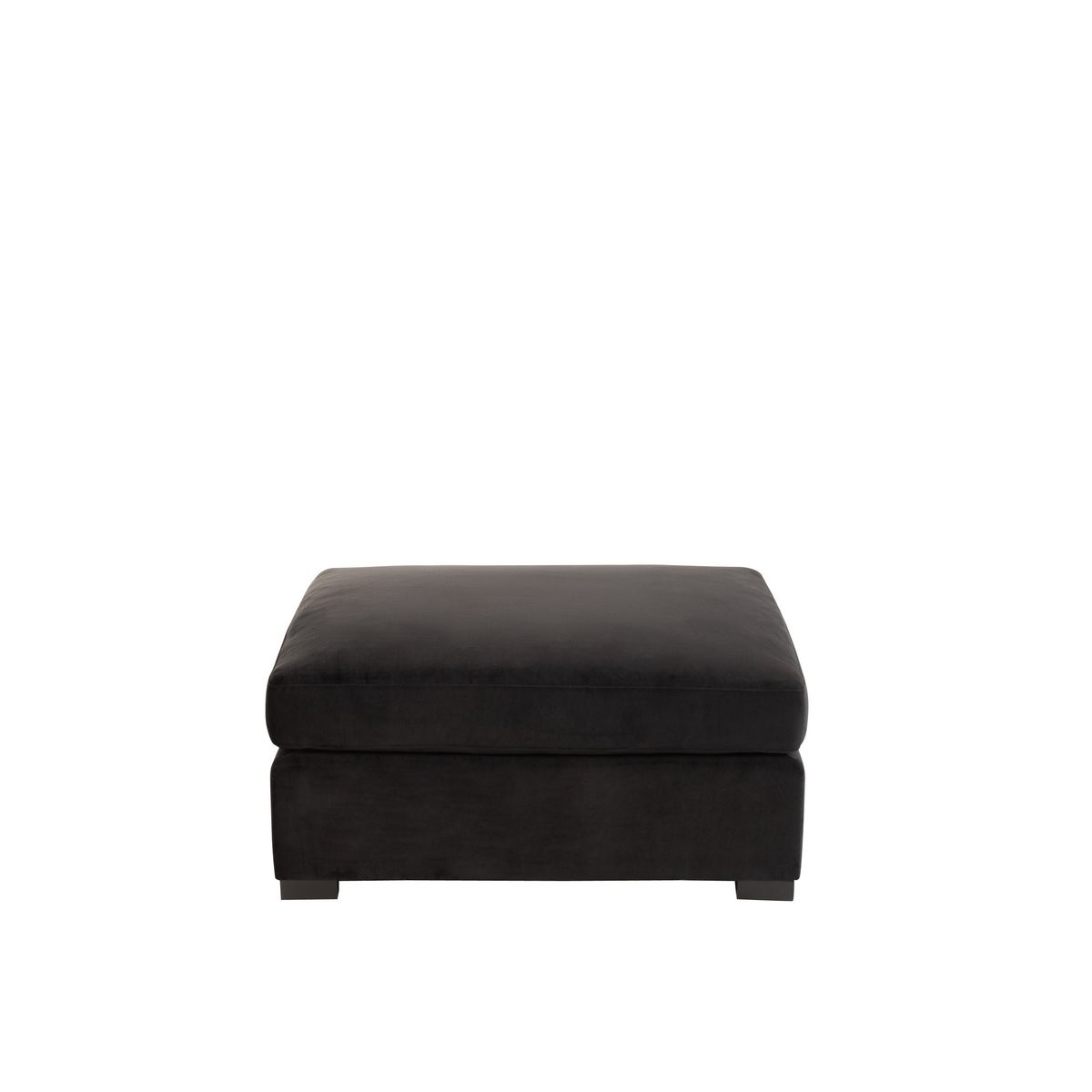 J-Line - Sessel 'Ottoman' (Schwarz)