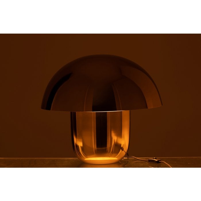 J-Line - Lampe 'Mushroom' (Gold, Größe L)