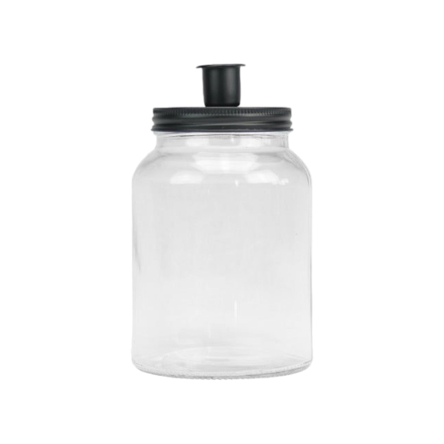 Maison d'Abri - Mason jar met kaarsenhouder 'Bari' (15cm hoog